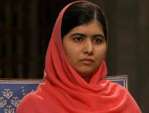 A Muslim girl awarded the Nobel Peace Price 2014